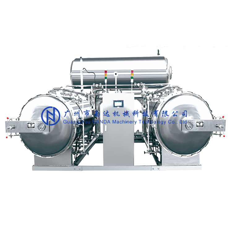 半自動(dòng)淋水式殺菌鍋